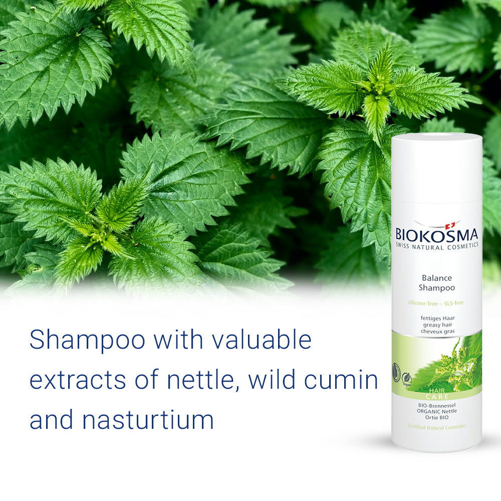 BIOKOSMA Shampoo balance nettle