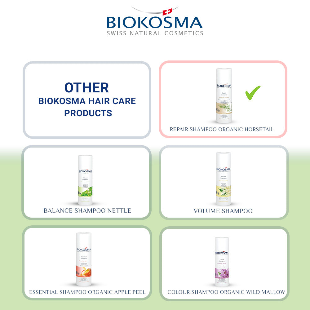 BIOKOSMA Shampoo Repair Organic Horsetail