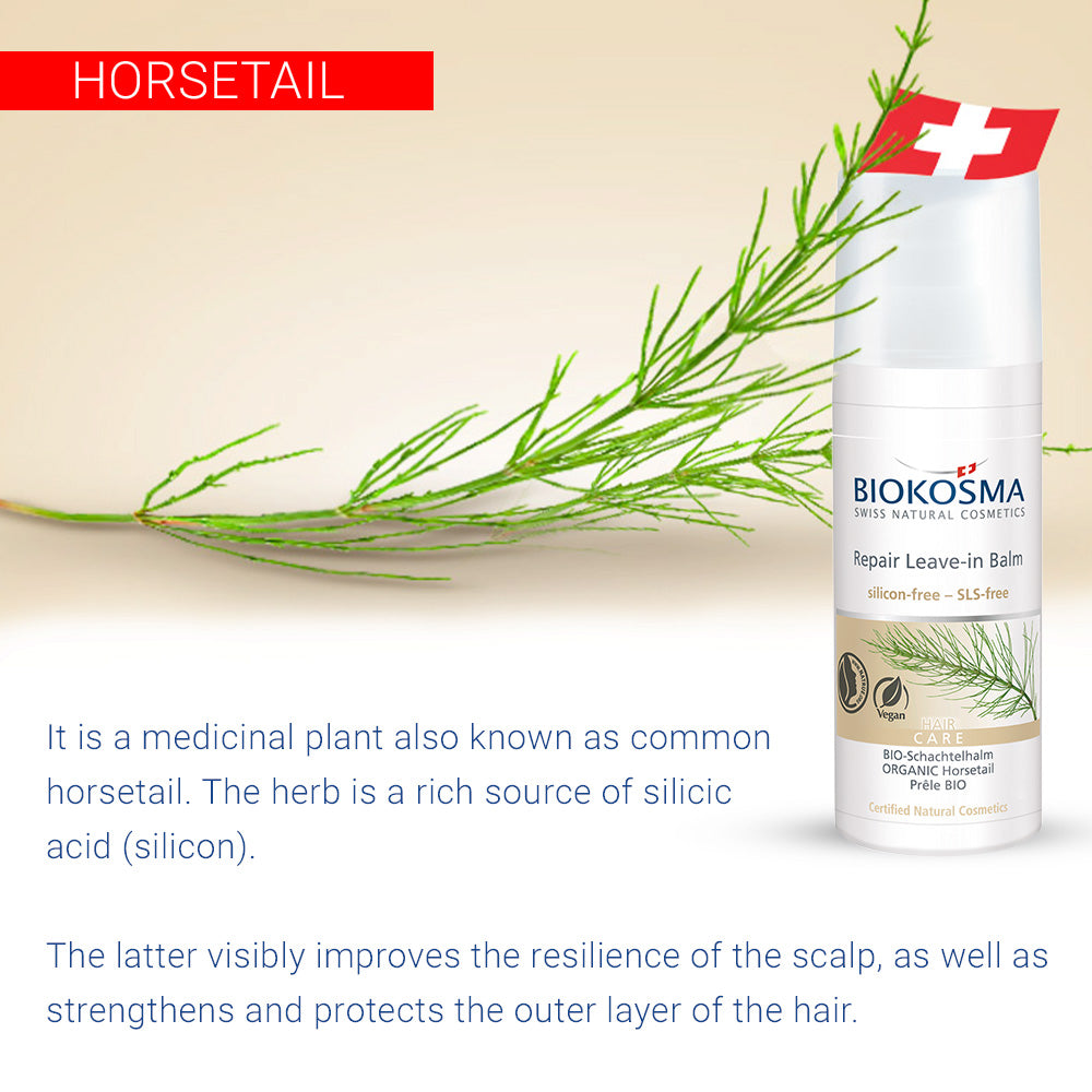 BIOKOSMA Repair leave in balm organic horsetail