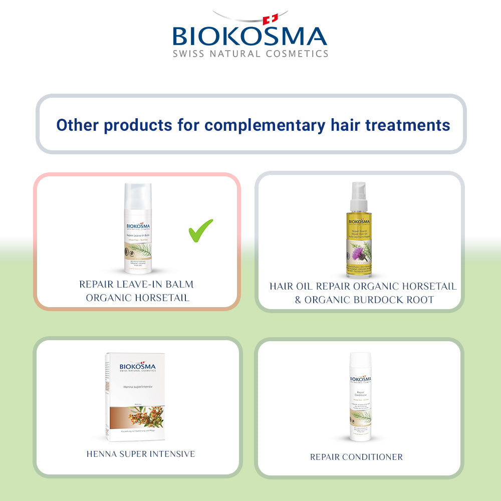 BIOKOSMA Repair leave in balm organic horsetail