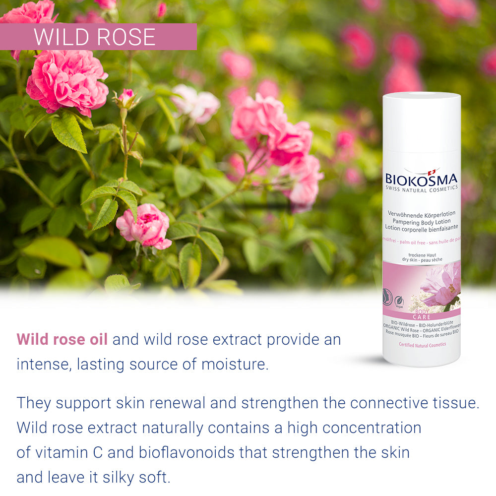 BIOKOSMA Body Lotion Wild Rose