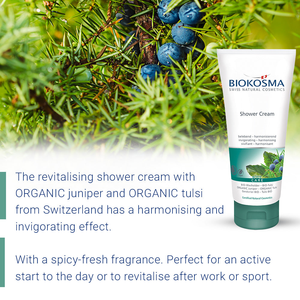 BIOKOSMA Shower Cream Juniper