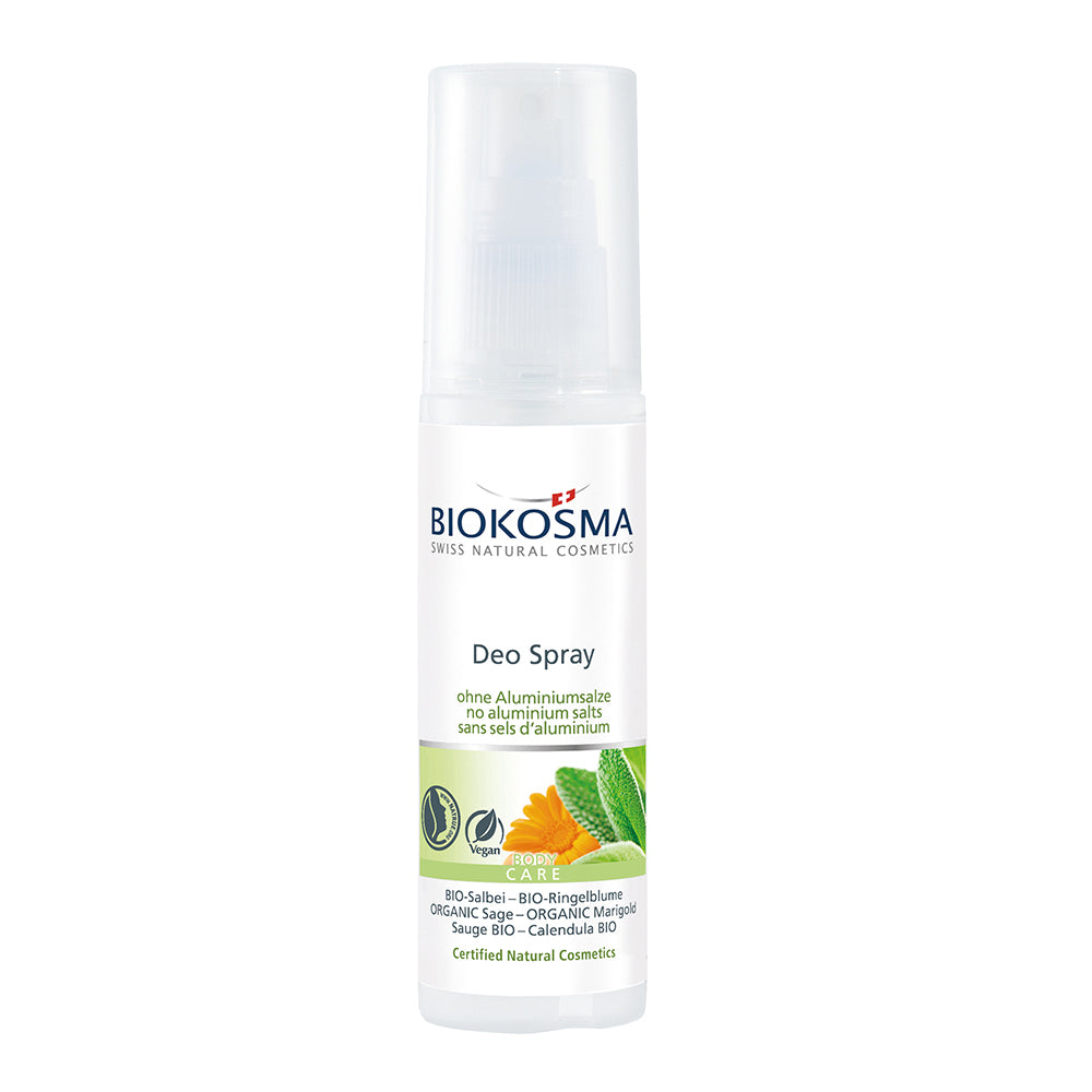 BIOKOSMA Organic Sage & Calendula Deodorant Spray