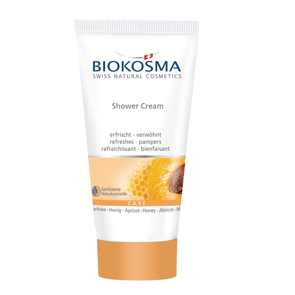 BIOKOSMA Shower cream apricot honey