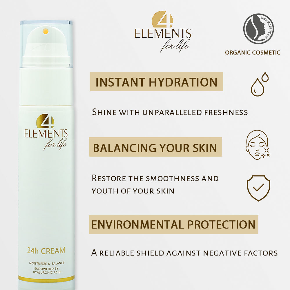 4 ELEMENTS FOR LIFE 24h Natural Cream