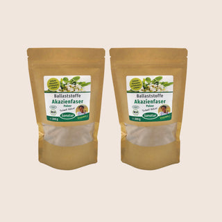 Acacia fibre Organic powder 600gr Set of 2