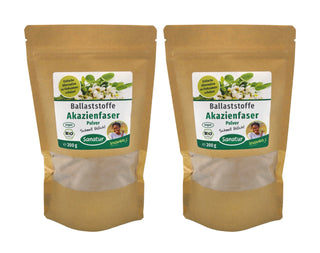 Acacia fibre DIETARY FIBRE ORGANIC powder 600gr Set of 2