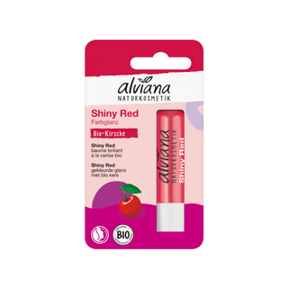 ALVIANA Lip Balm Shiny Red, 4,5 g