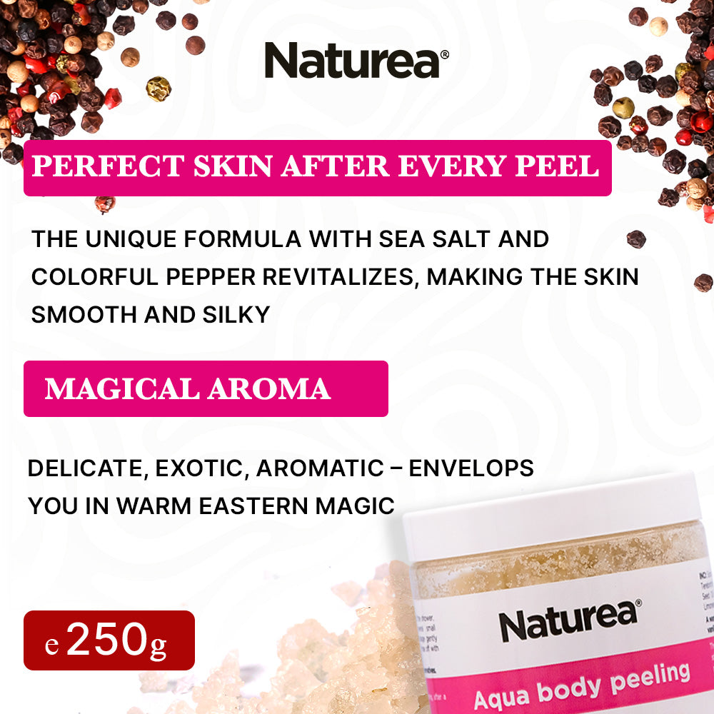 NATUREA Aqua Body Peeling Colorful Pepper