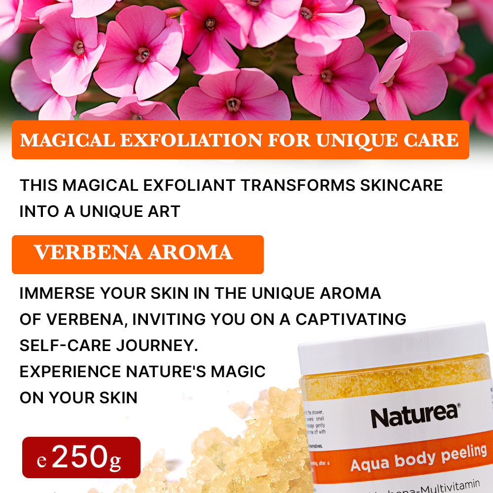 NATUREA Aqua Body Peeling Verbena-Multivitamin