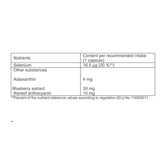 Astaxanthin Plus CELL PROTECTION  Sanatur 60 capsules (30 g)