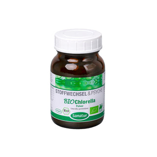 BioChlorella METABOLISM & PSYCHE Sanatur Organic powder
