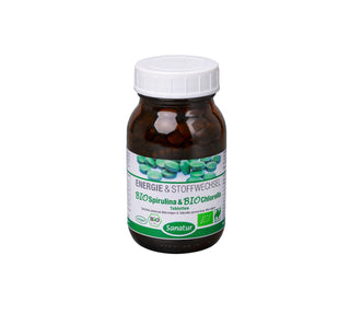 ENERGY & METABOLISM BioSpirulina & BioChlorella Sanatur Naturland (tablets)