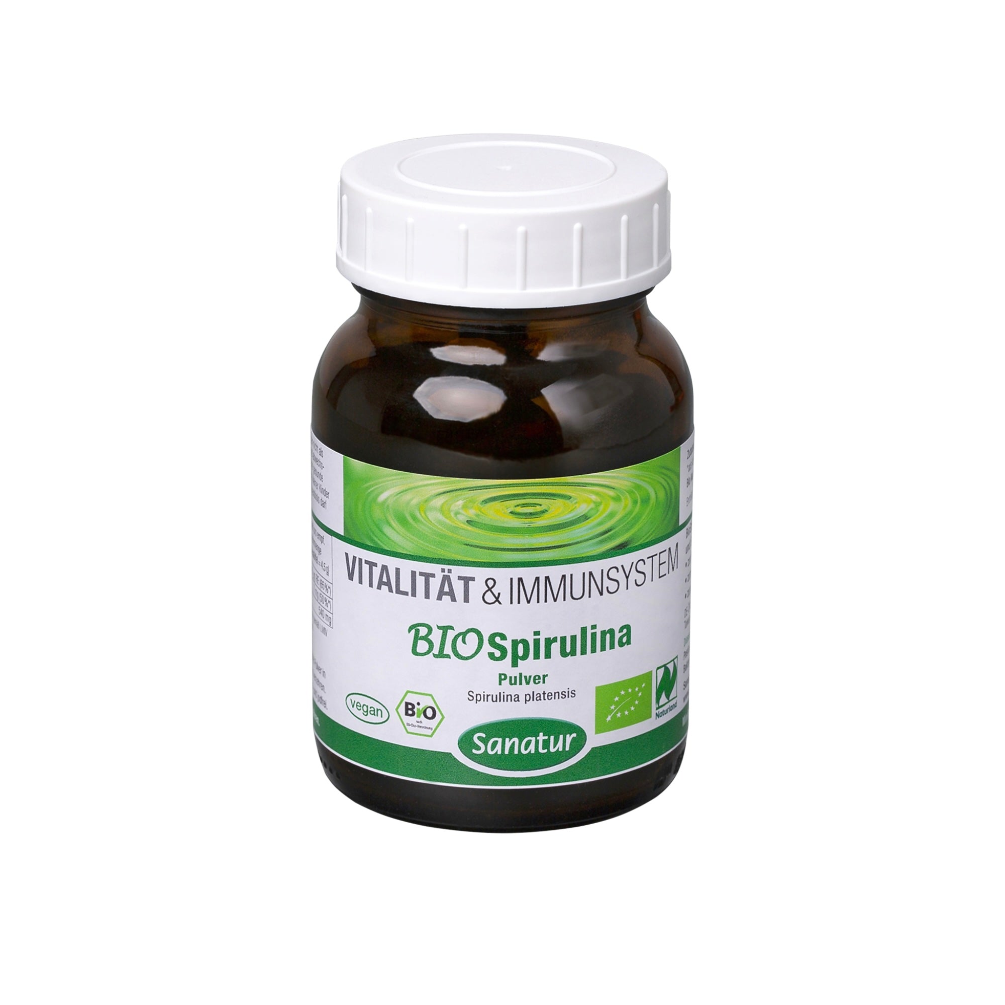 BioSpirulina VITALITY & IMMUNE SYSTEM Sanatur Naturland 125 g Powder