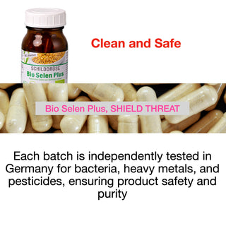 Bio Selen Plus, SHIELD THREAT, Sanatur 60 capsules (36 g)