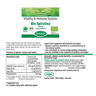 BioSpirulina Naturland (tablets)