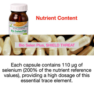 Bio Selen Plus, SHIELD THREAT, Sanatur 60 capsules (36 g)