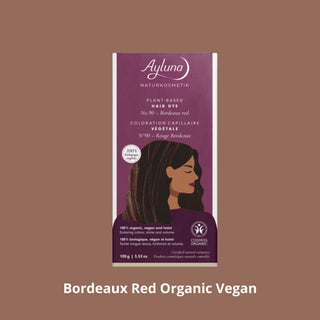 Ayluna Plant-based hair dye Bordeaux red No. 90