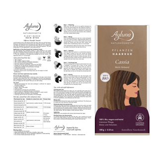 Ayluna Plant-based hair treatment Cassia