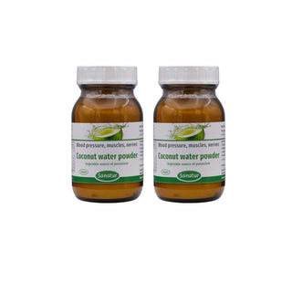 Coconut water powder BLOOD PRESSURE, NERVES, MUSCLES  Sanatur,  180 g Powder Set x2
