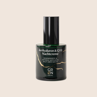 GRN 4x Hyaluronic Acid & Q10 Night Cream,  COSMOS ORGANIC, 50 ml
