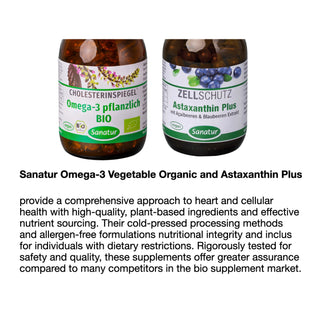 VitalSynergy Set: Omega-3 herbal  plus Astaxanthin Sanatur