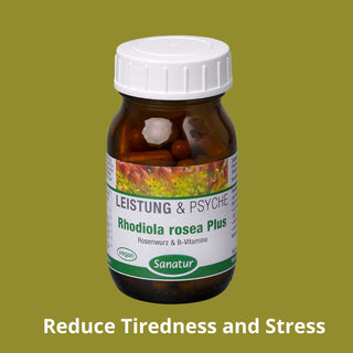 Rhodiola rosea Plus, PERFORMANCE & NERVES, Sanatur 180 capsules (105 g)