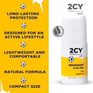2CY COSMETICS Deodorant Aloe Vera, 50 ml