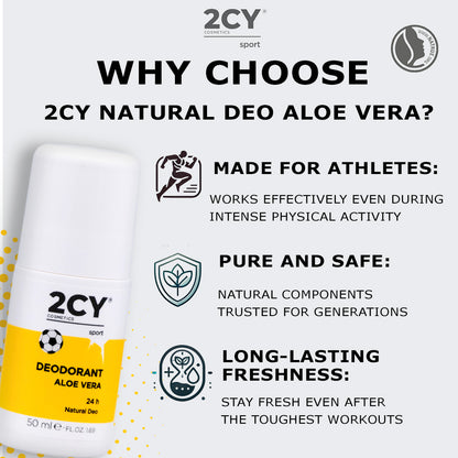 2CY Deodorant Aloe Vera