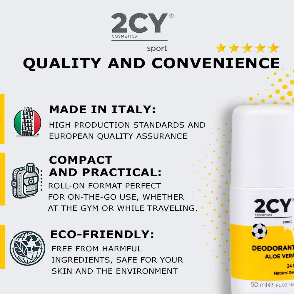 2CY COSMETICS Deodorant Aloe Vera, 50 ml