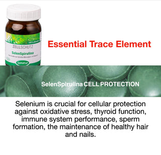 SelenSpirulina CELL PROTECTION, Sanatur, 250 tablets (100 g)