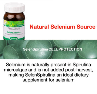 SelenSpirulina CELL PROTECTION, Sanatur, 250 tablets (100 g)