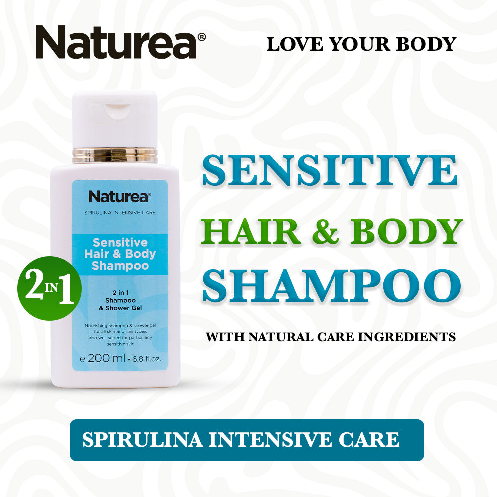 NATUREA Sensitive Hair & Body Shampoo