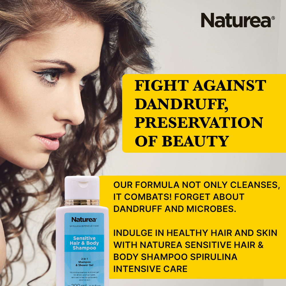 NATUREA Sensitive Hair & Body Shampoo