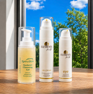 Hyaluron Glow 24H - Anti-Aging Hydration Ritual: Cleanser, 24H Face Cream&Eye Serum