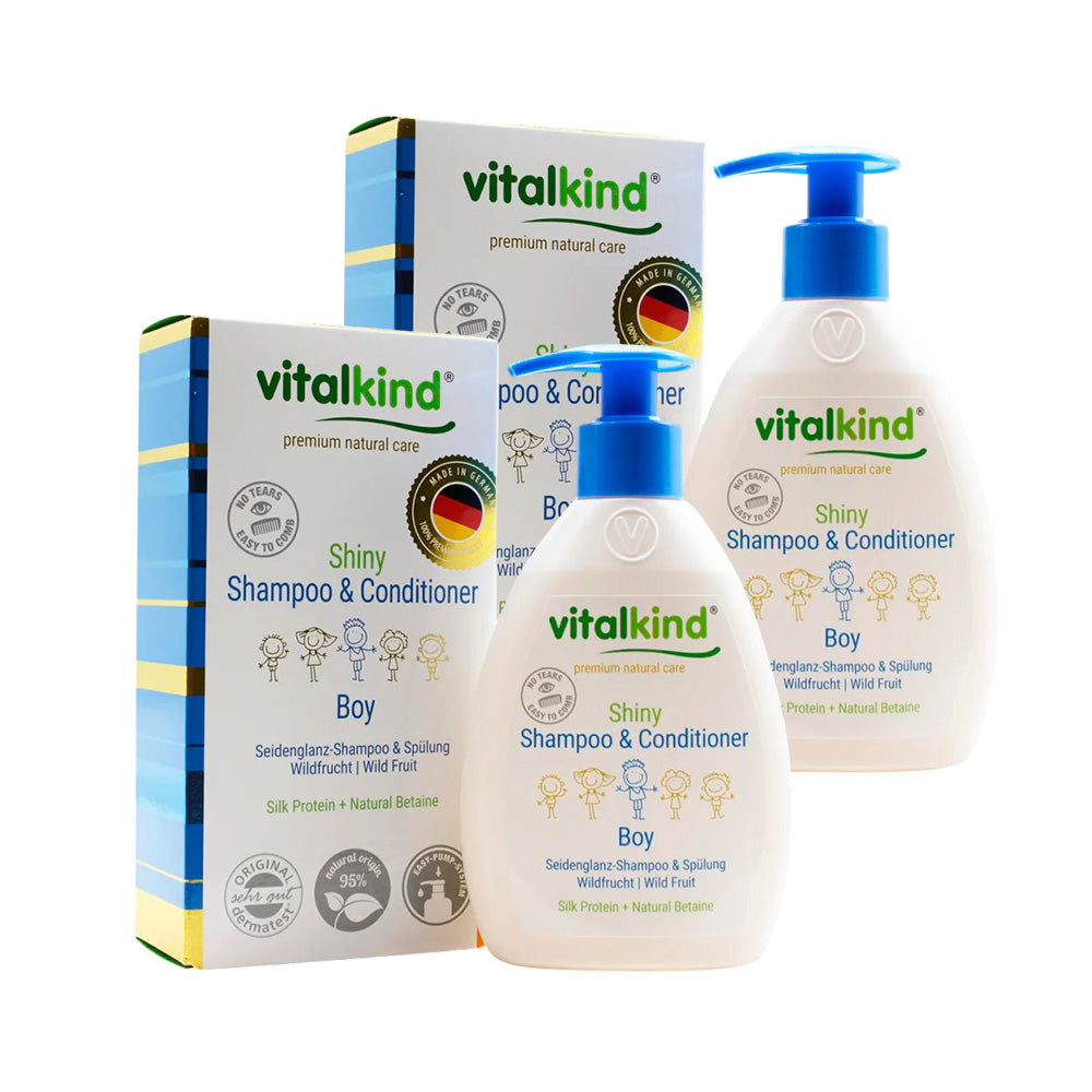 VITALKIND Boy Shampoo & Conditioner Shiny