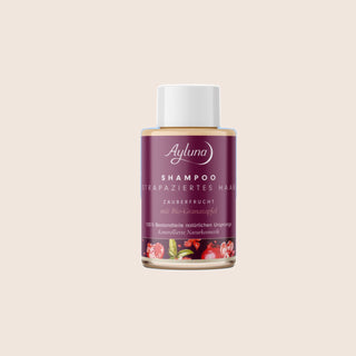 Ayluna Shampoo for damaged hair with organic pomegranate, 50 ml, travel size