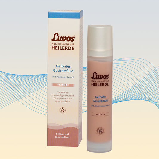 Luvos Tinted Facial Fluid, bronze