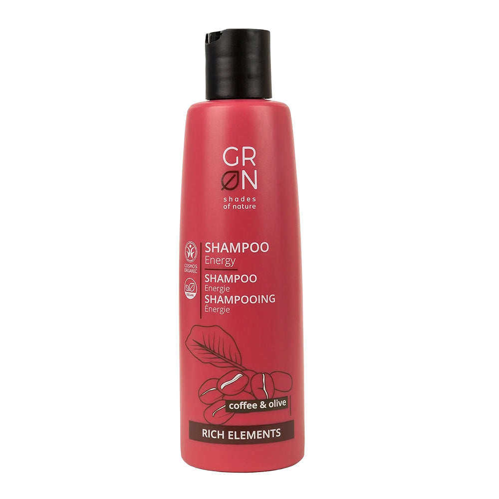 GRN Energy Shampoo Coffee & Olive