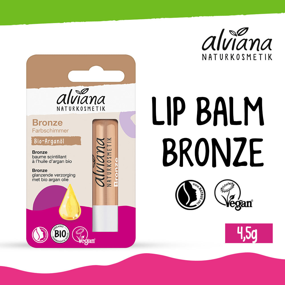 ALVIANA Lip Balm Bronze