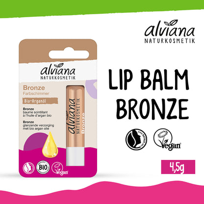 ALVIANA Lip Balm Bronze