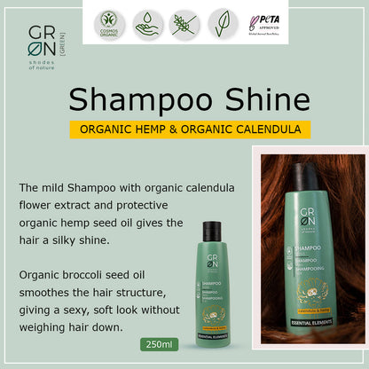 GRN Gloss Shampoo Calendula & Hemp