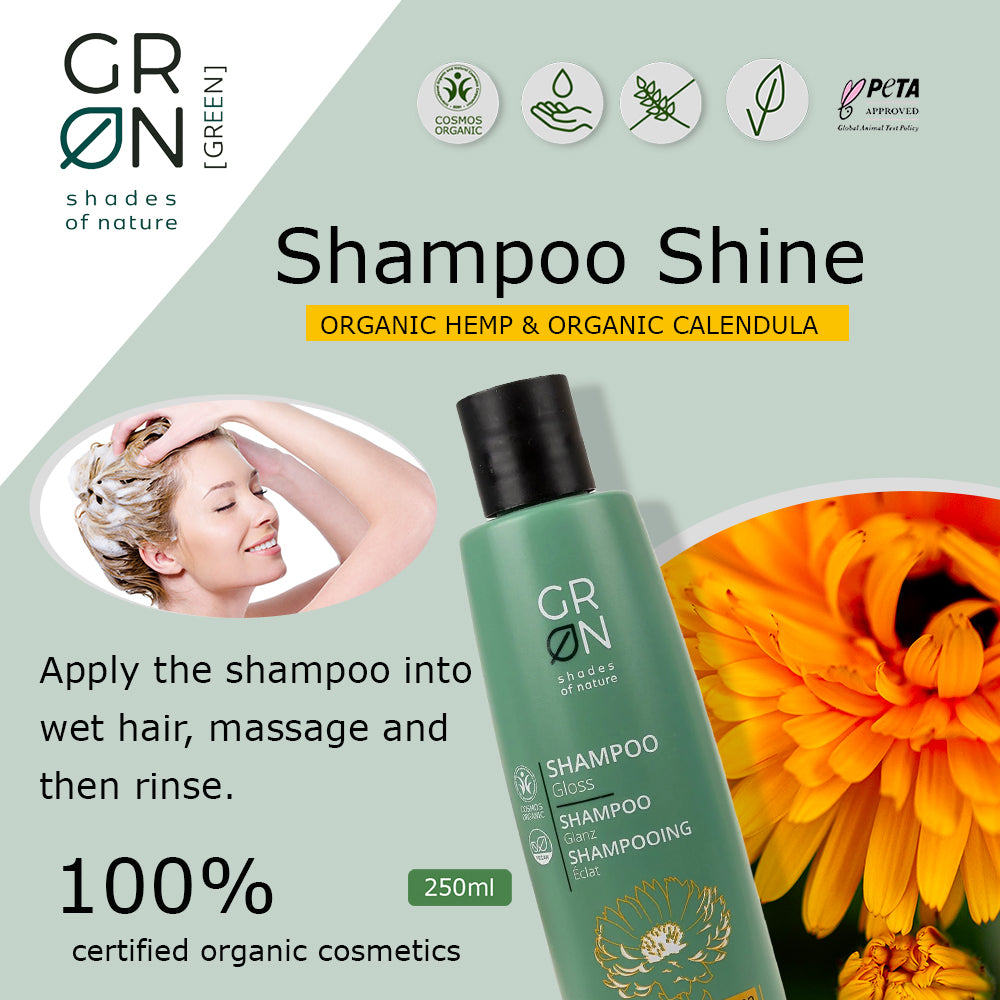 GRN Gloss Shampoo Calendula & Hemp