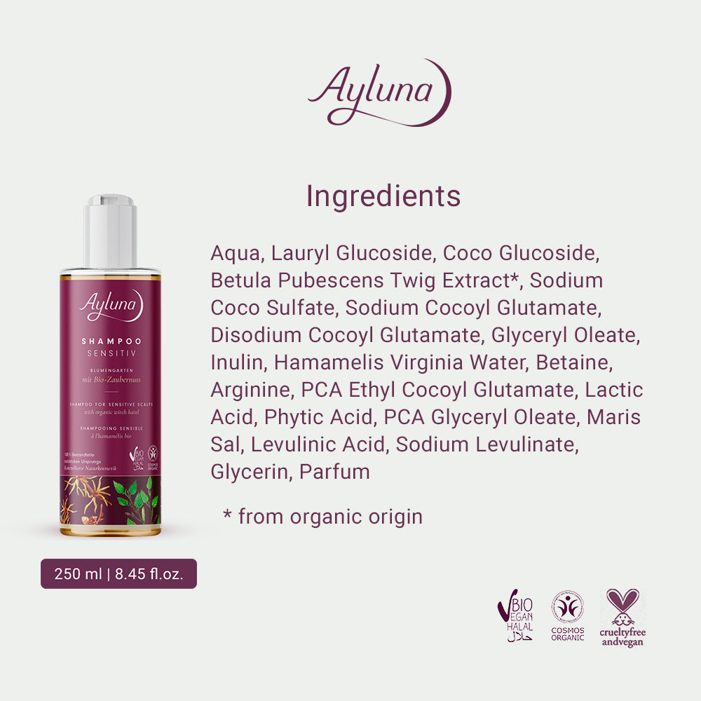 AYLUNA Shampoo For Sensitive Scalps