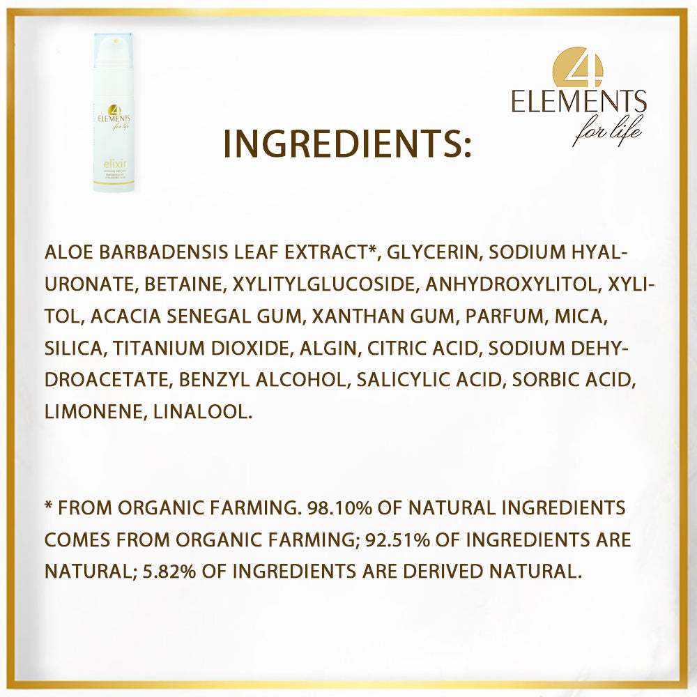 4 ELEMENTS FOR LIFE Elixir