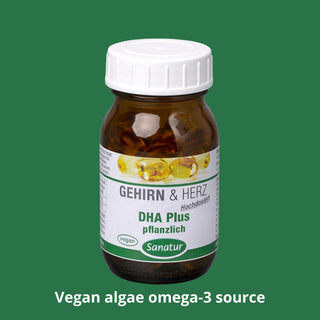 DHA Plus vegetable Sanatur 80 capsules (46 g)