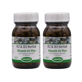 Vitamin K2 Plus 90 Sanatur capsules (27 g) Set x2