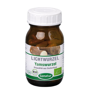 Yams root, ORGANIC, LIGHT ROOT FROM LAKE CONSTANCE, Sanatur 60 Capsules (33 g)