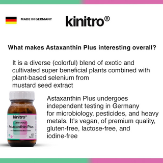KINITRO Astaxanthin Plus 60 Capsules