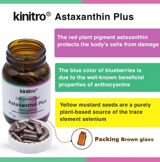 KINITRO Astaxanthin Plus 60 Capsules